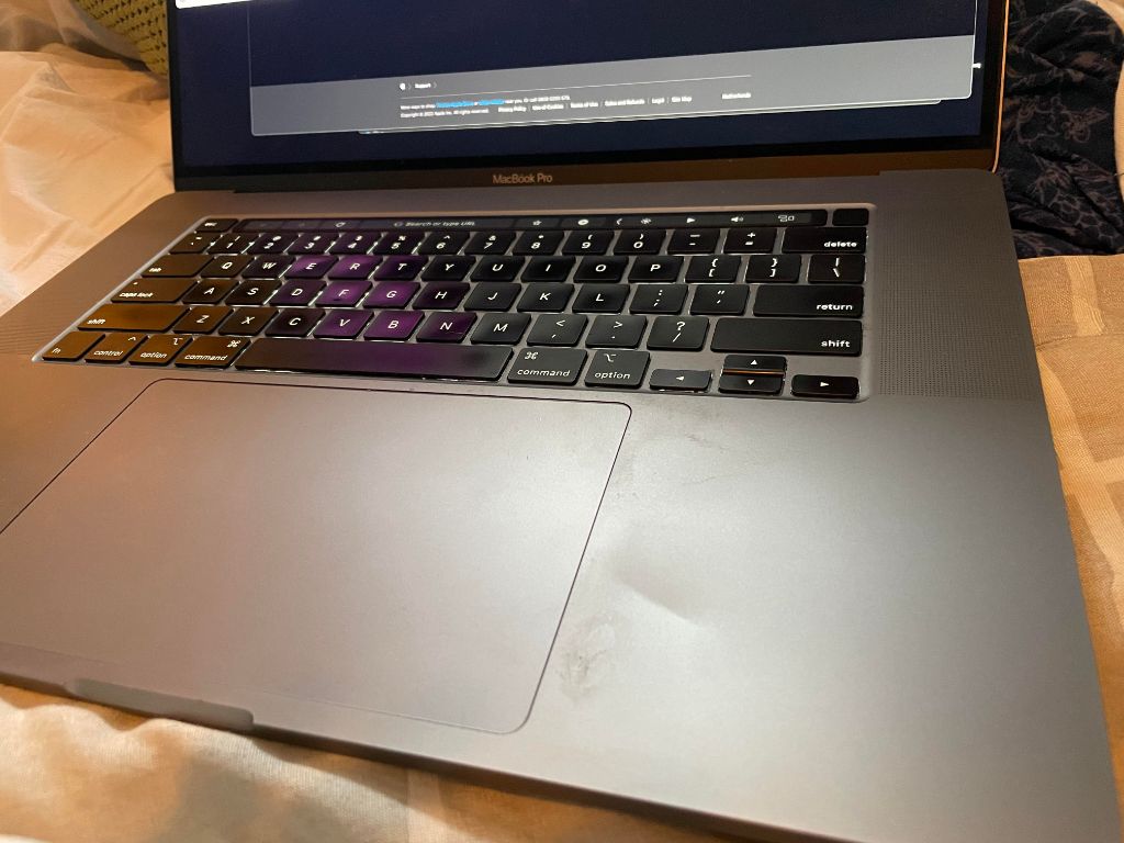 Does AppleCare cover physical damage on MacBook Pro