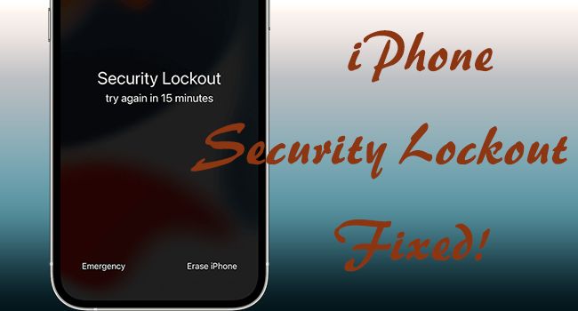 Can you bypass security lockout on iPhone without erasing data
